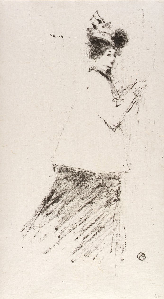 (Mujer joven) de Ernest Haskell
