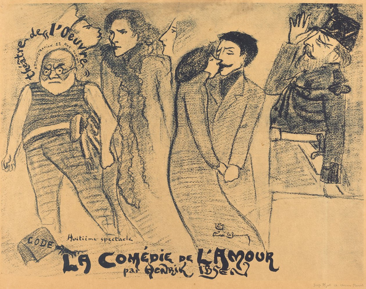 La comedia del amor de Ernest La Jeunesse