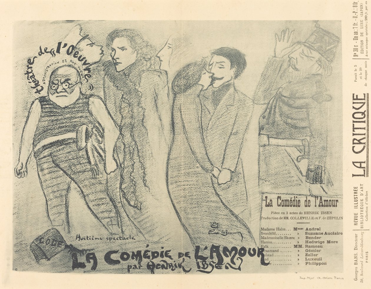 La comedia del amor de Ernest La Jeunesse