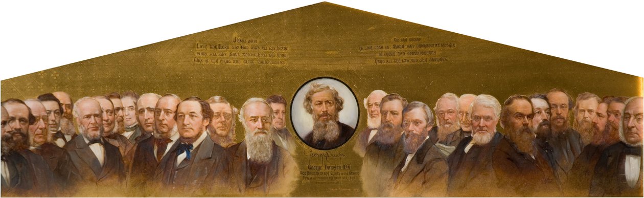 George Dawson y sus amigos, 1879 de Ernest Lancaster Thompson