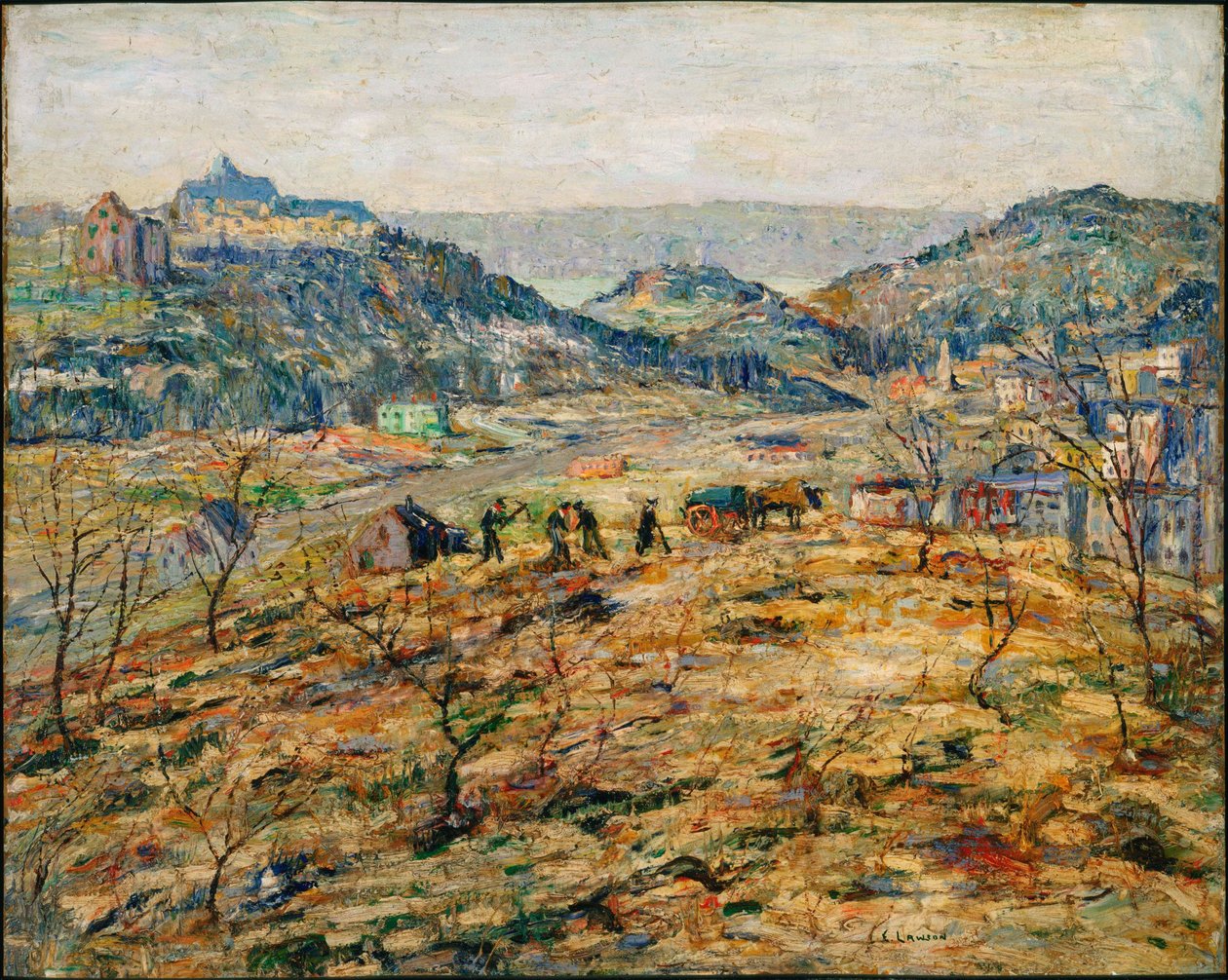 Barrios periféricos de la ciudad de Ernest Lawson