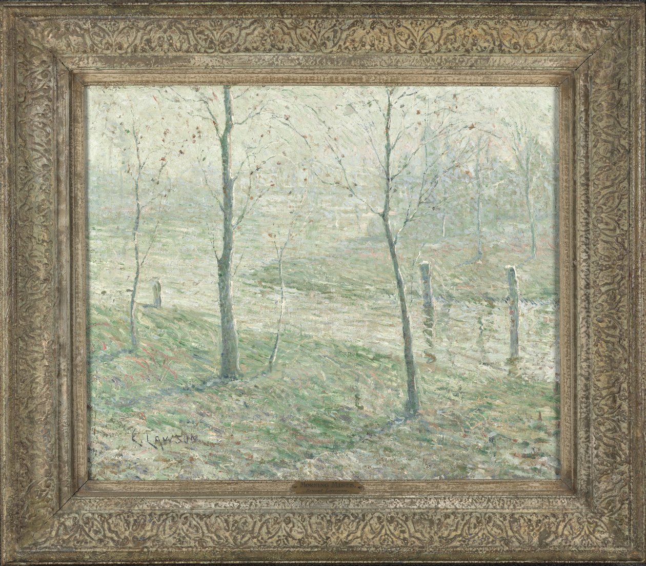 Niebla matutina de Ernest Lawson