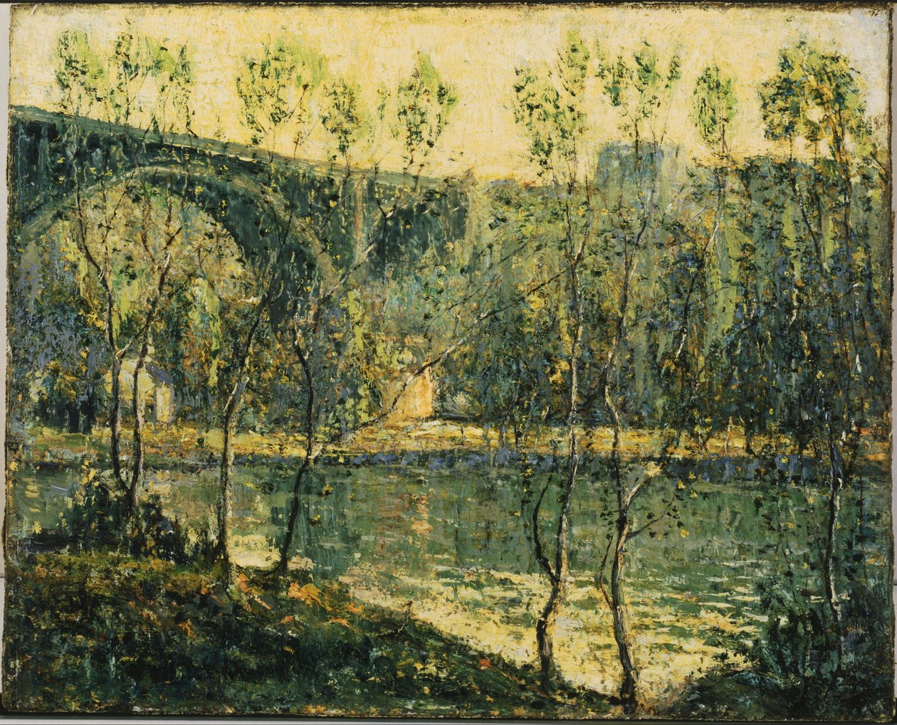 Mañana de primavera de Ernest Lawson