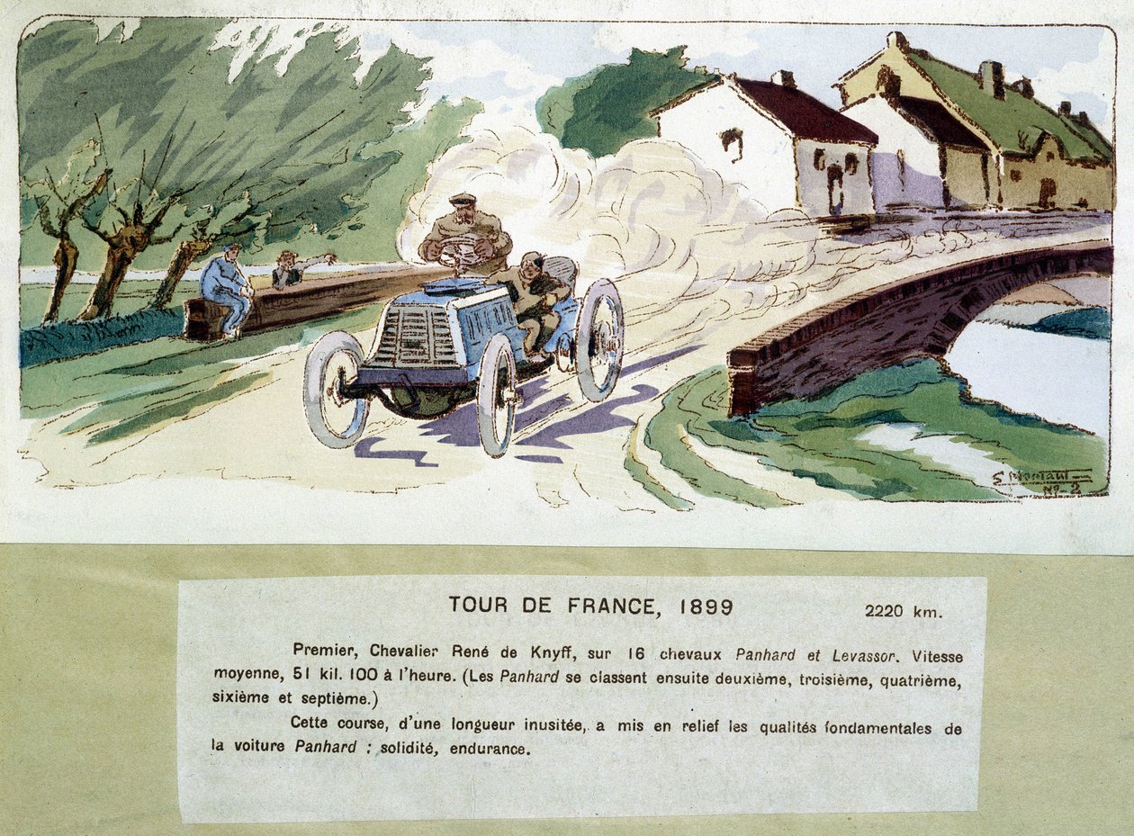 Carreras: el Tour de Francia de Ernest Montaut