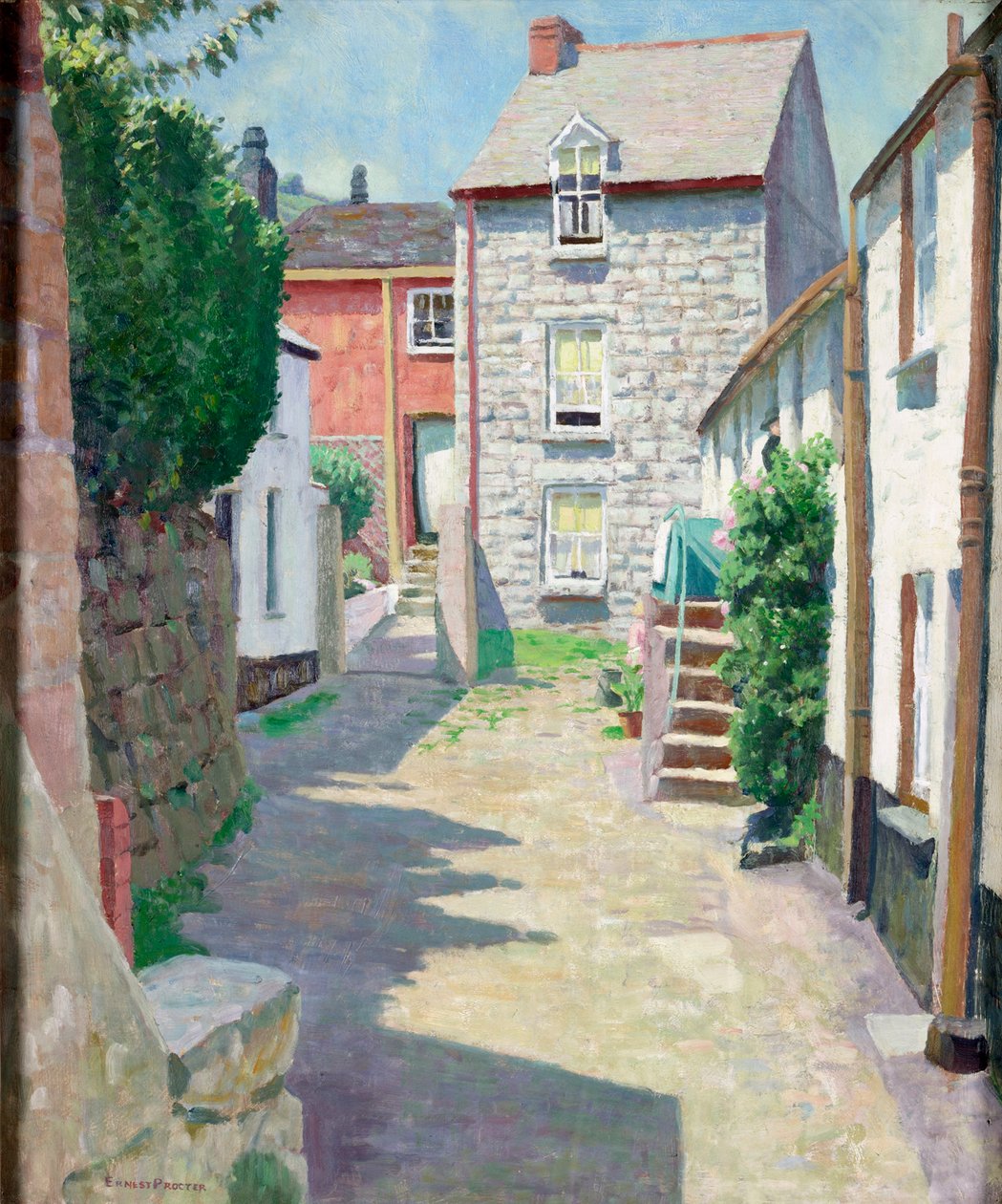 La cabaña, c.1931 de Ernest Procter