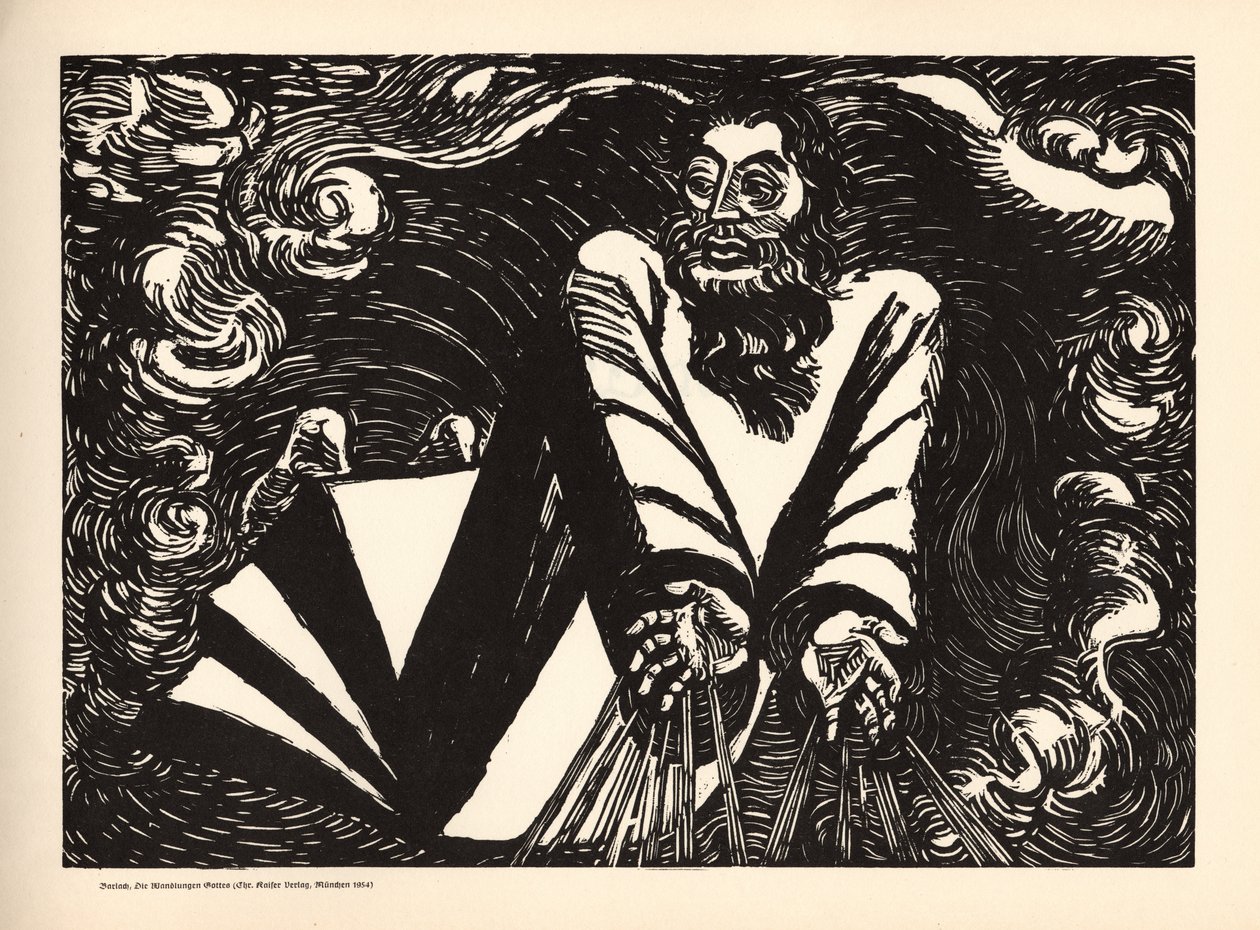 Las transformaciones de Dios - 1 - El primer día de Ernst Barlach