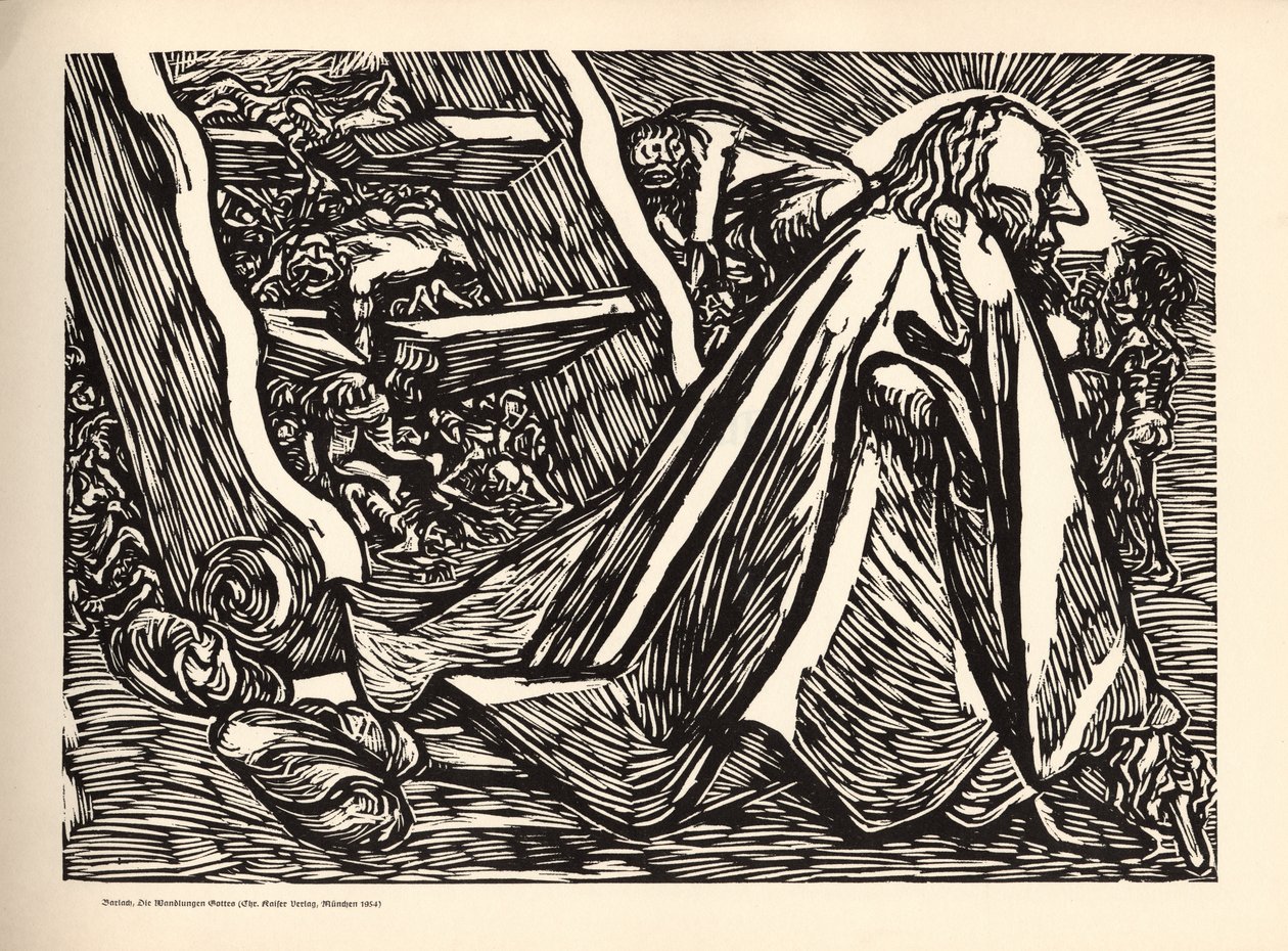 Las transformaciones de Dios - 3 - El mendigo divino de Ernst Barlach