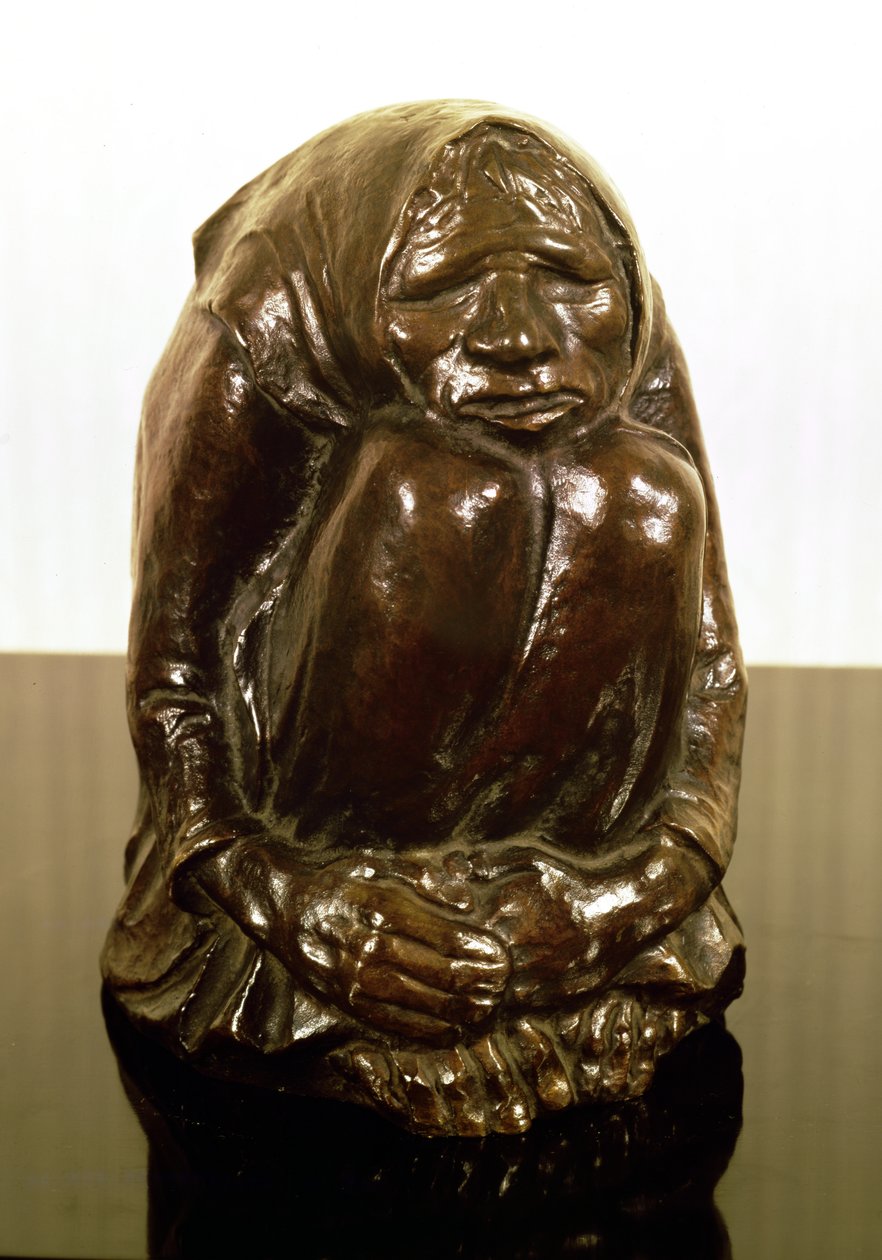 Anciana temblorosa, c.1937 de Ernst Barlach