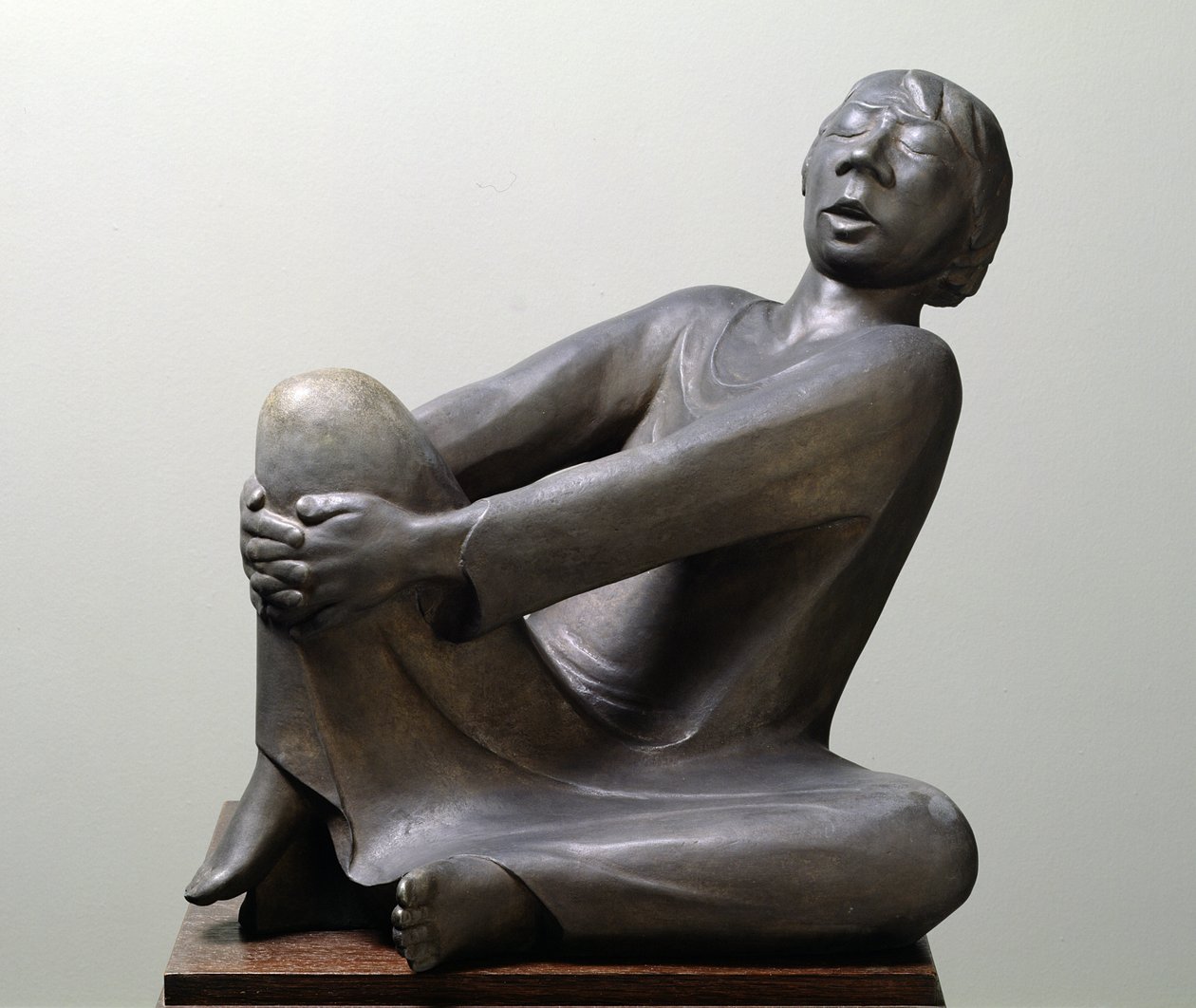 El hombre que canta, 1928 de Ernst Barlach