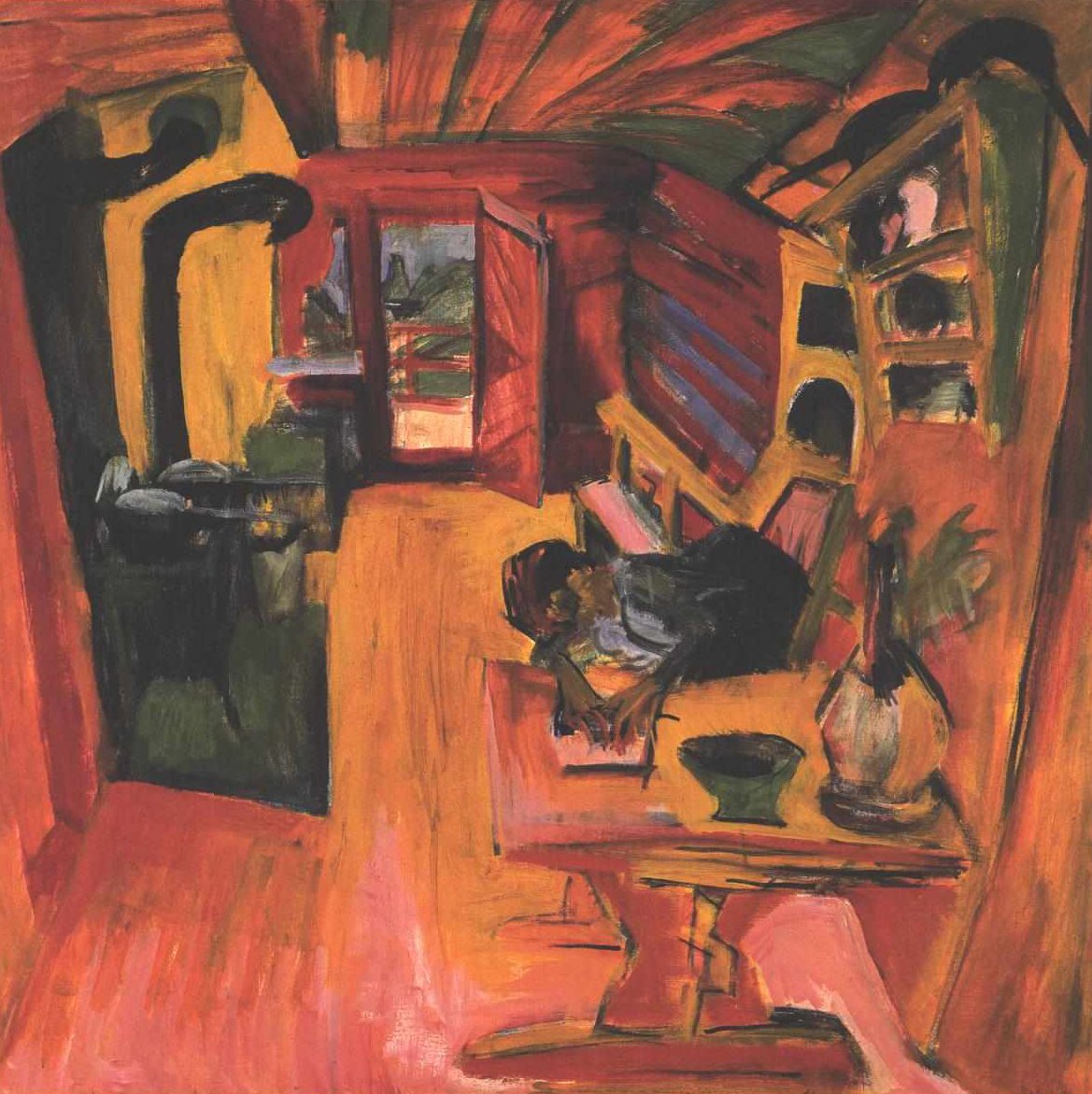 Cocina Alpina de Ernst Ludwig Kirchner