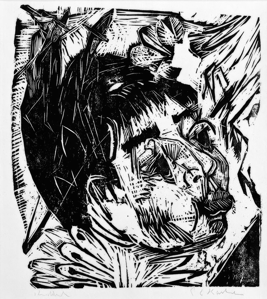 Señora Prof. Sch. de Ernst Ludwig Kirchner