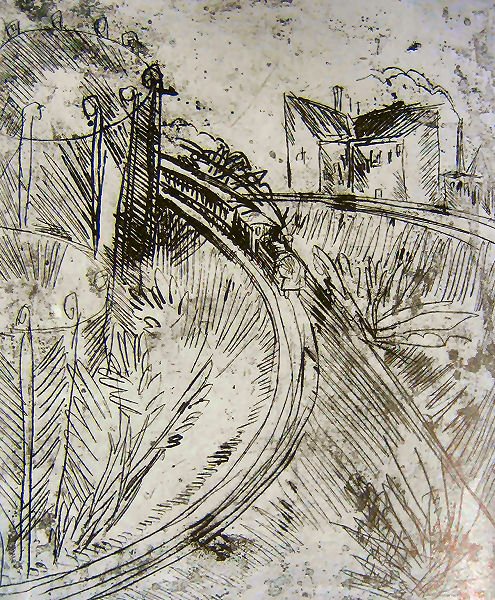 Gasómetro en Schöneberg de Ernst Ludwig Kirchner