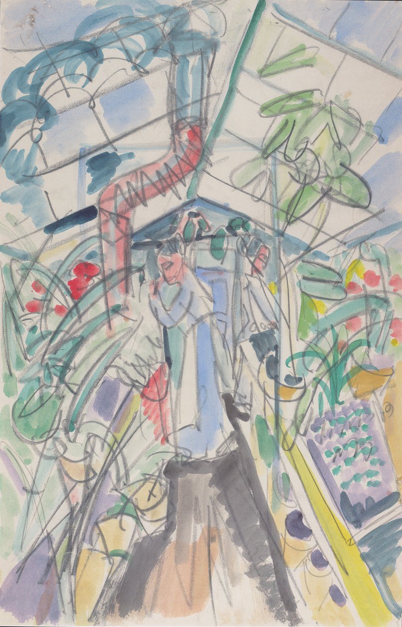 En el invernadero de Ernst Ludwig Kirchner
