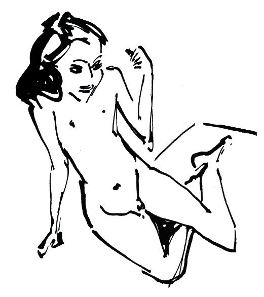 Pequeña Fränzi de Ernst Ludwig Kirchner