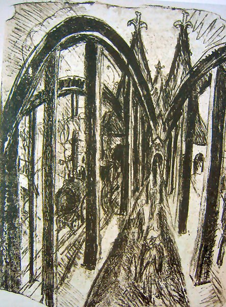 Puente del Rin en Colonia de Ernst Ludwig Kirchner