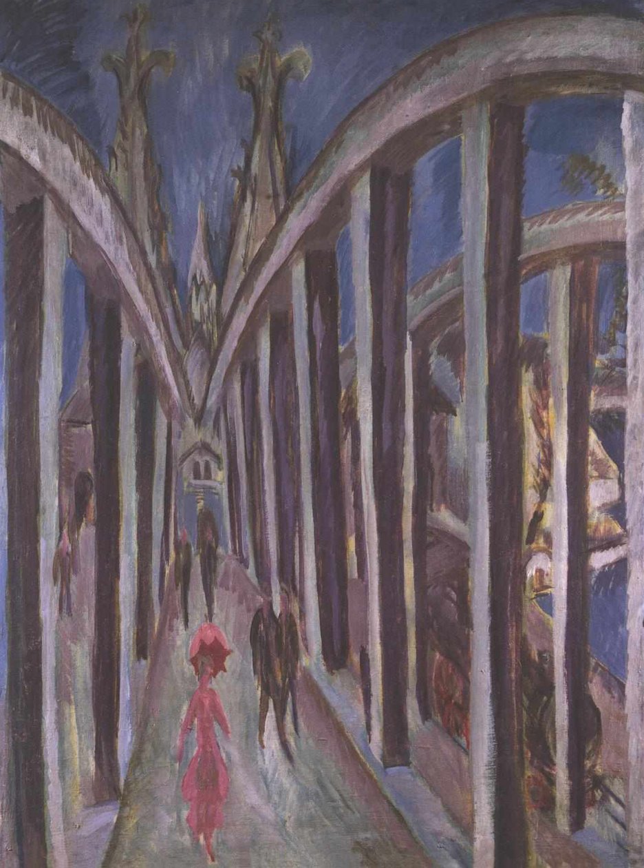 Puente del Rin de Ernst Ludwig Kirchner