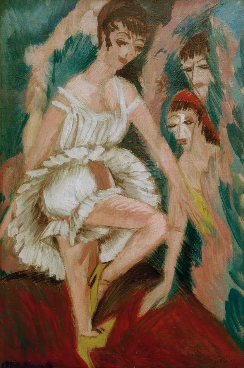 Bailarina de Ernst Ludwig Kirchner