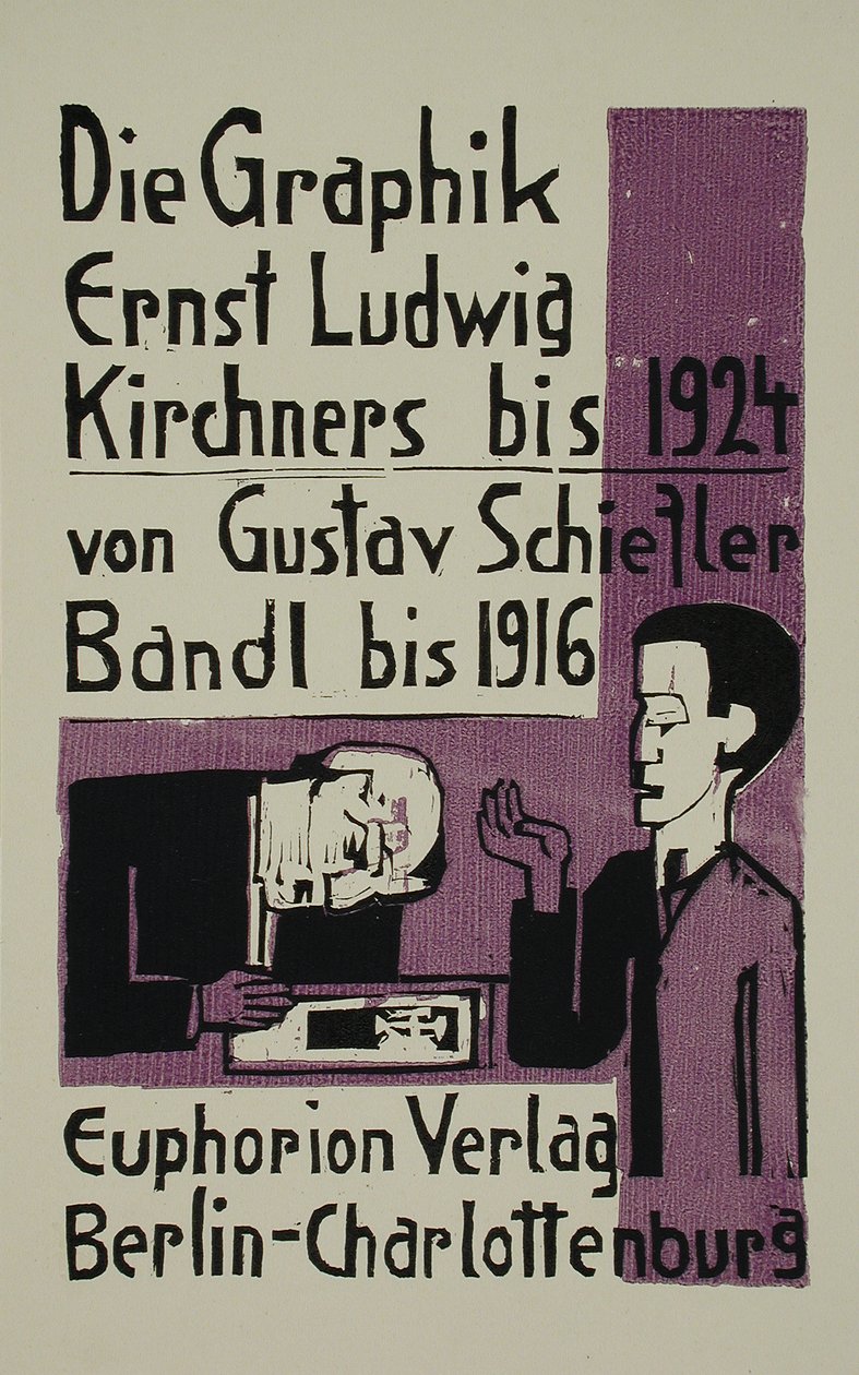 Página de título, 1924 de Ernst Ludwig Kirchner