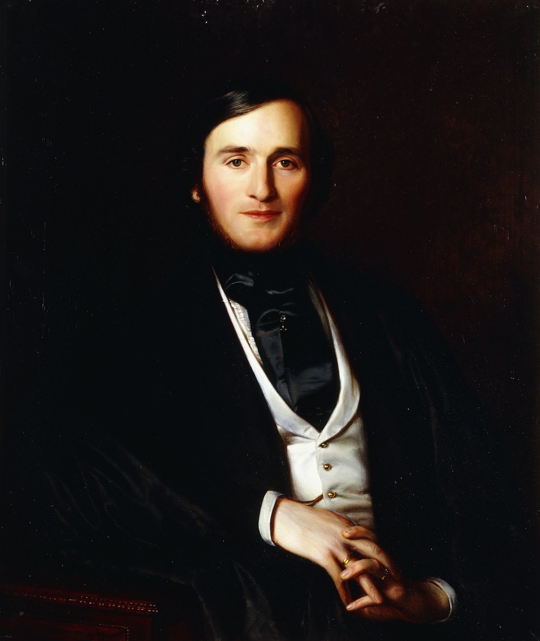 Retrato del compositor Richard Wagner de Ernst August Becker