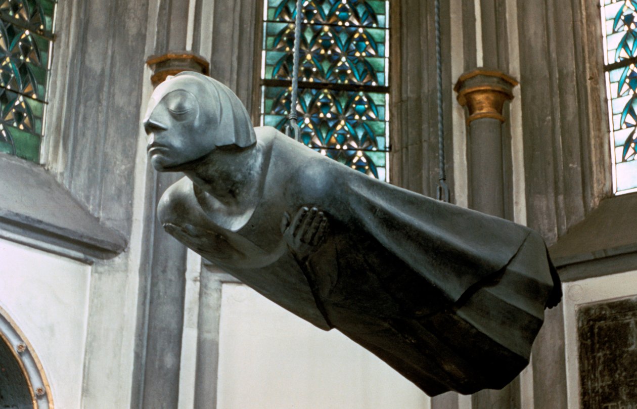 Ángel, monumento de guerra, 1927 de Ernst Barlach