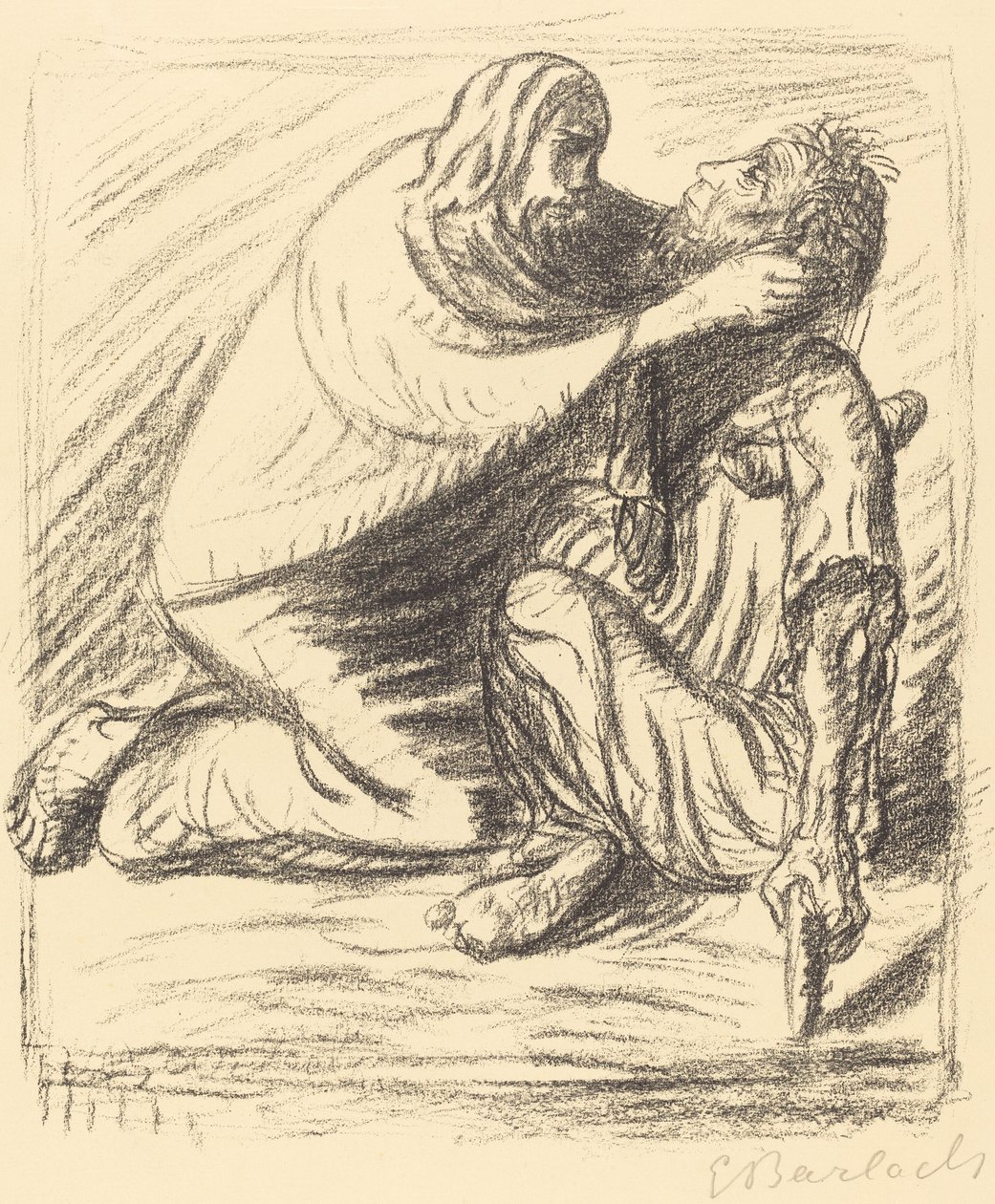 Bienaventurados los misericordiosos de Ernst Barlach