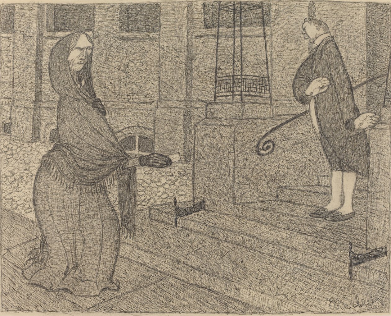 De alta clase de Ernst Barlach