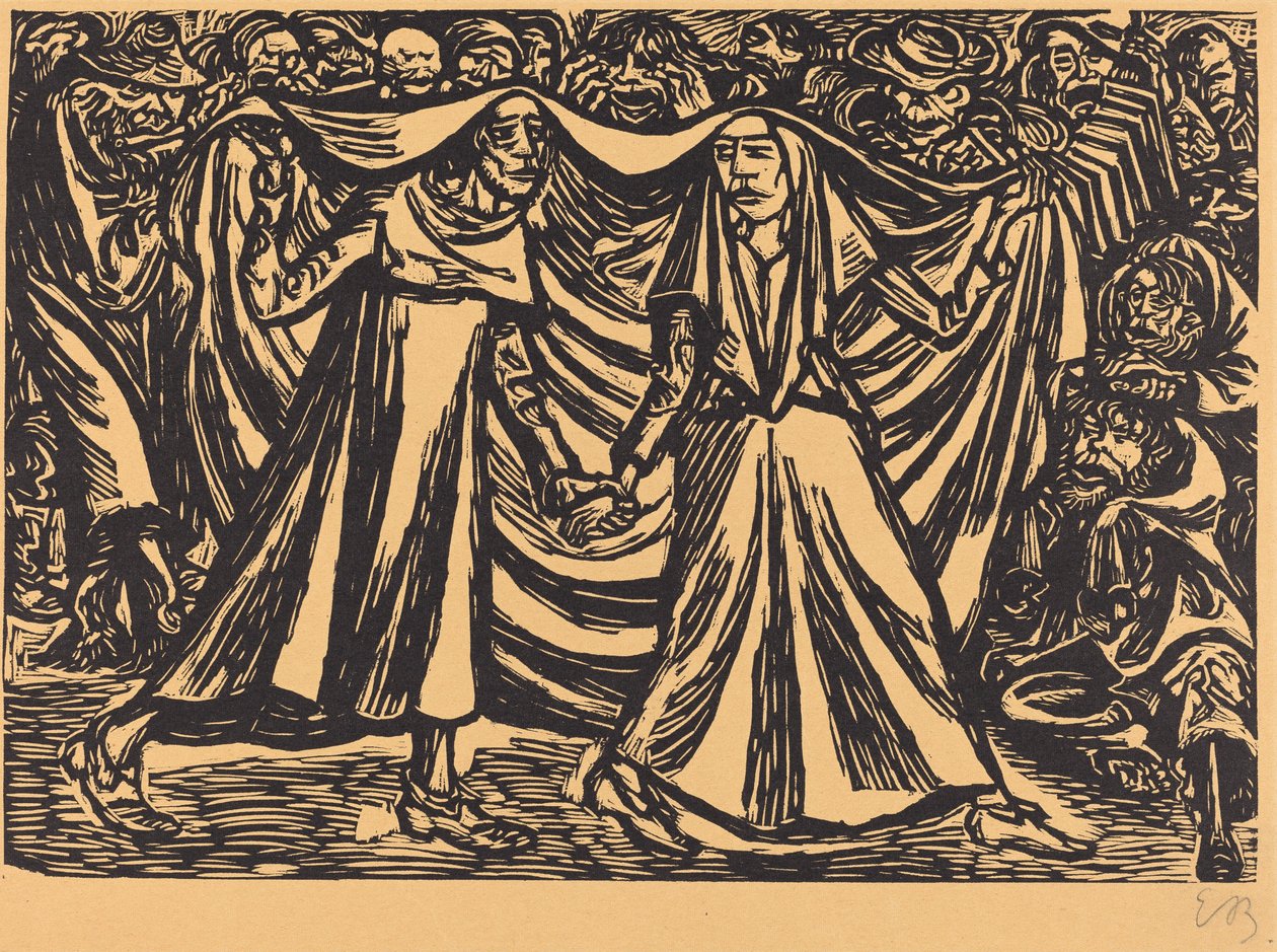 La danza de la muerte II de Ernst Barlach