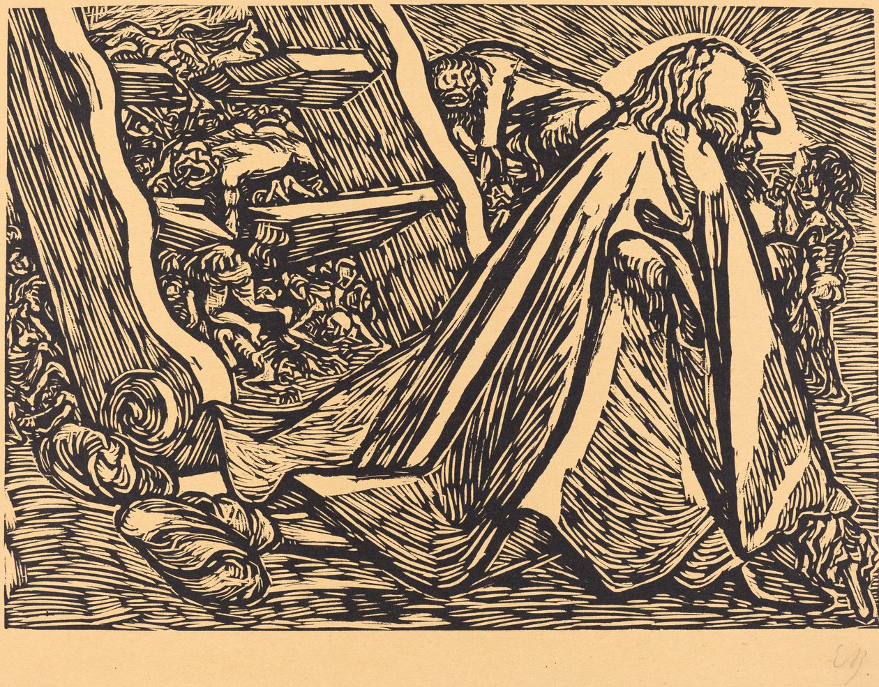 El Mendigo Divino, 1921 de Ernst Barlach