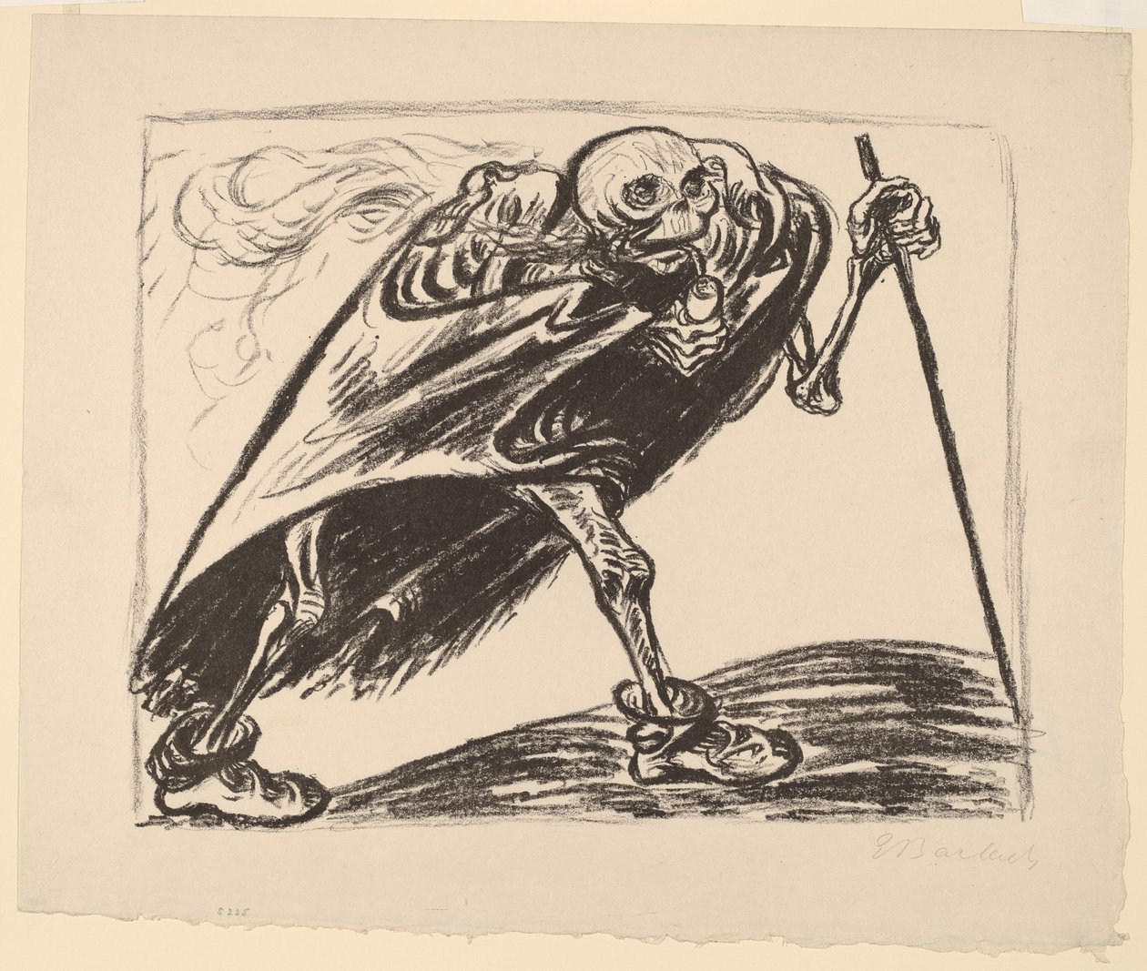 Muerte errante de Ernst Barlach
