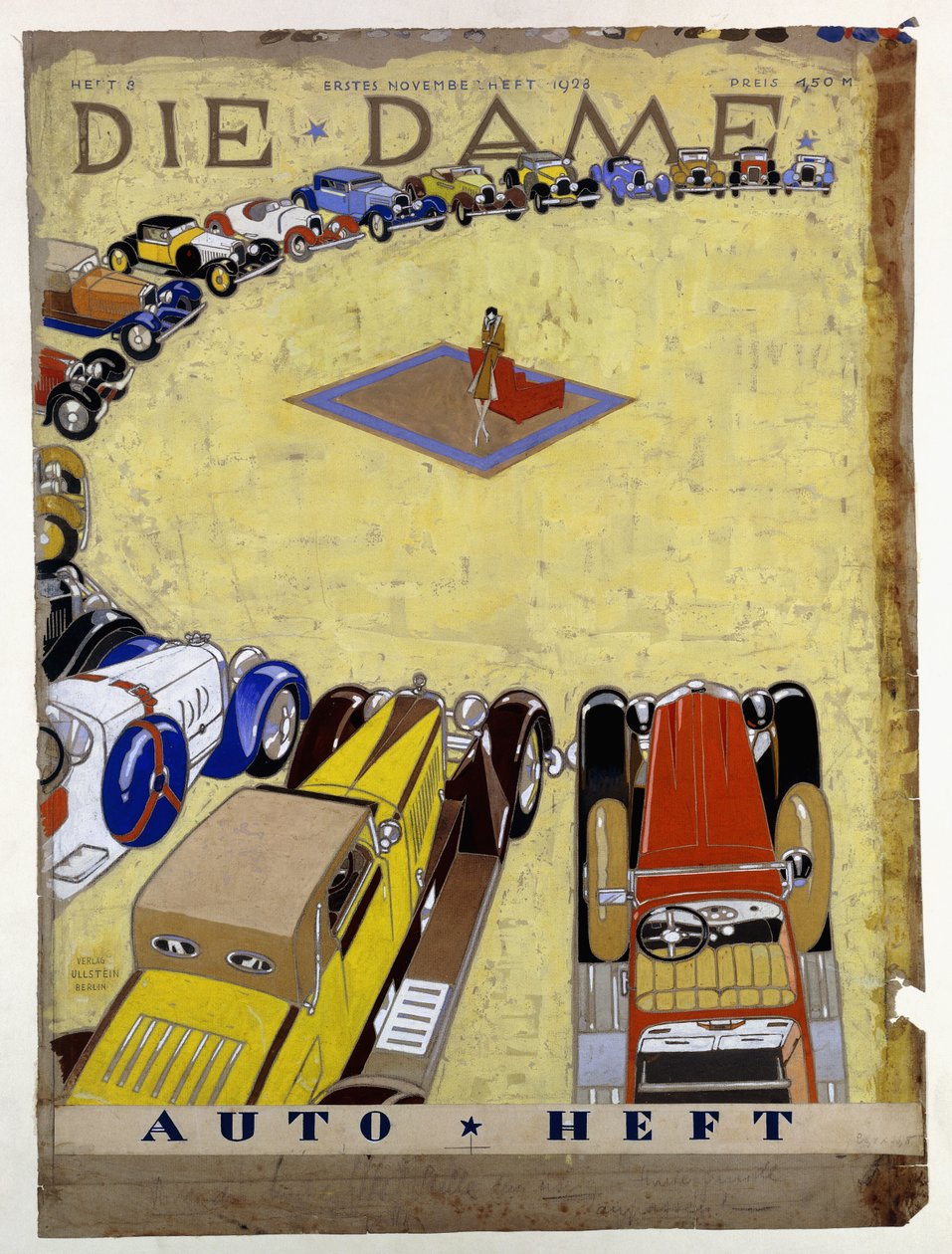 Diseño de portada para la revista 