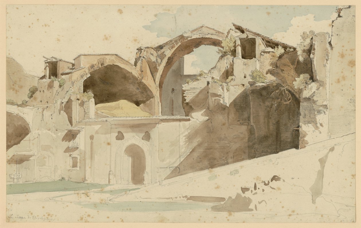 Las termas de Diocleciano de Ernst Fries