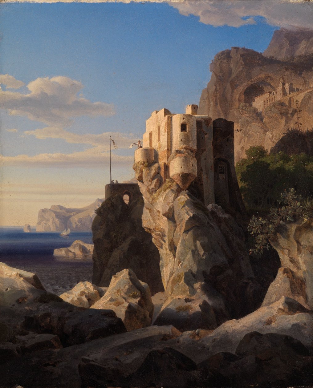 San Francesco cerca de Amalfi de Ernst Fries