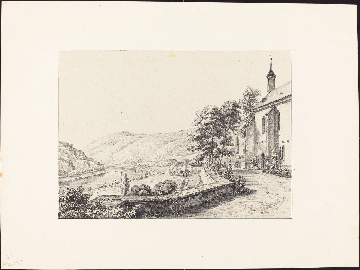 La terraza del convento de Ernst Fries
