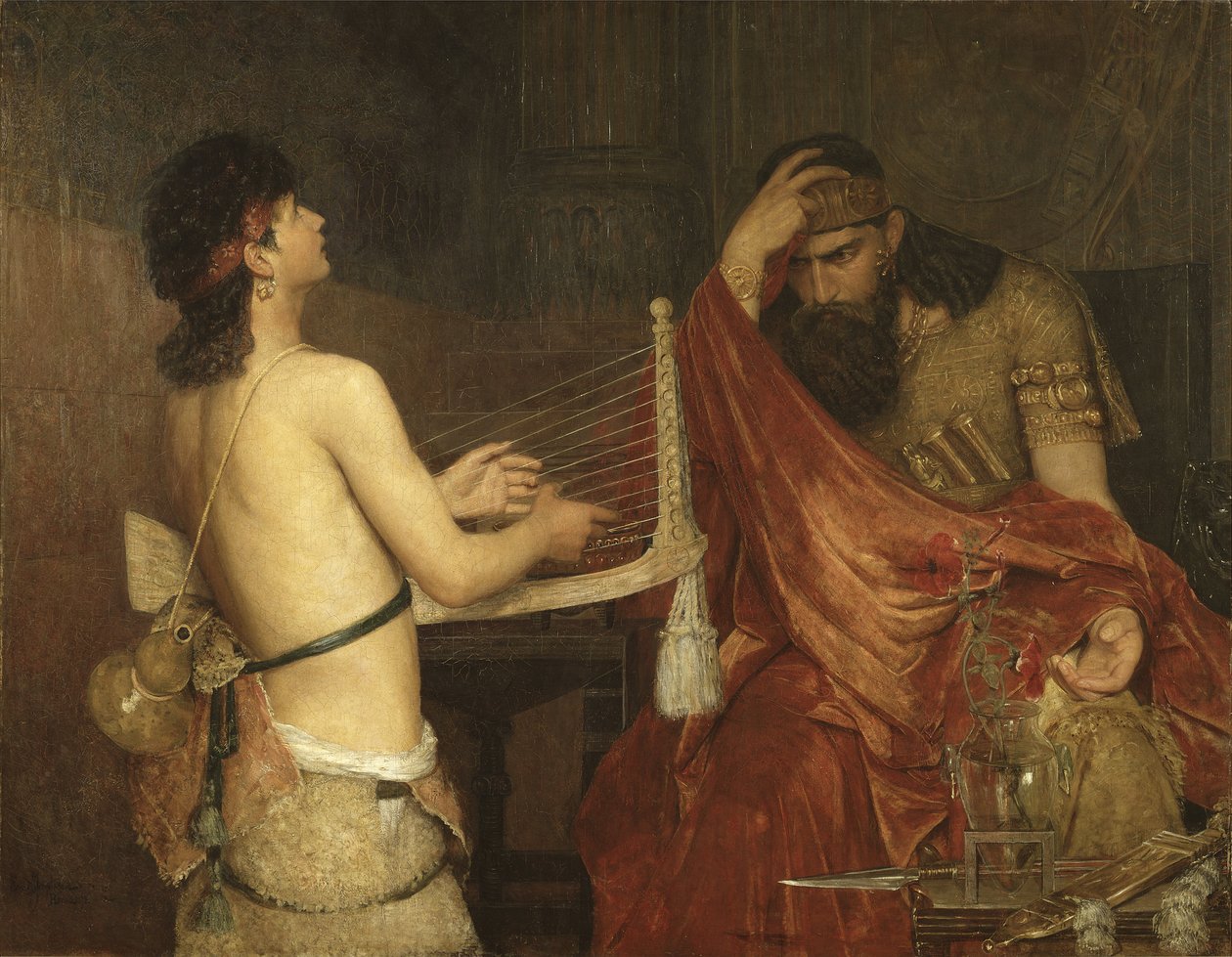 David y Saúl de Ernst Josephson