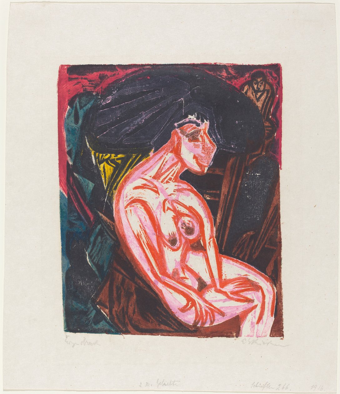 La historia maravillosa de Peter Schlemihl: La amada de Peter Schlemihl de Ernst Ludwig Kirchner