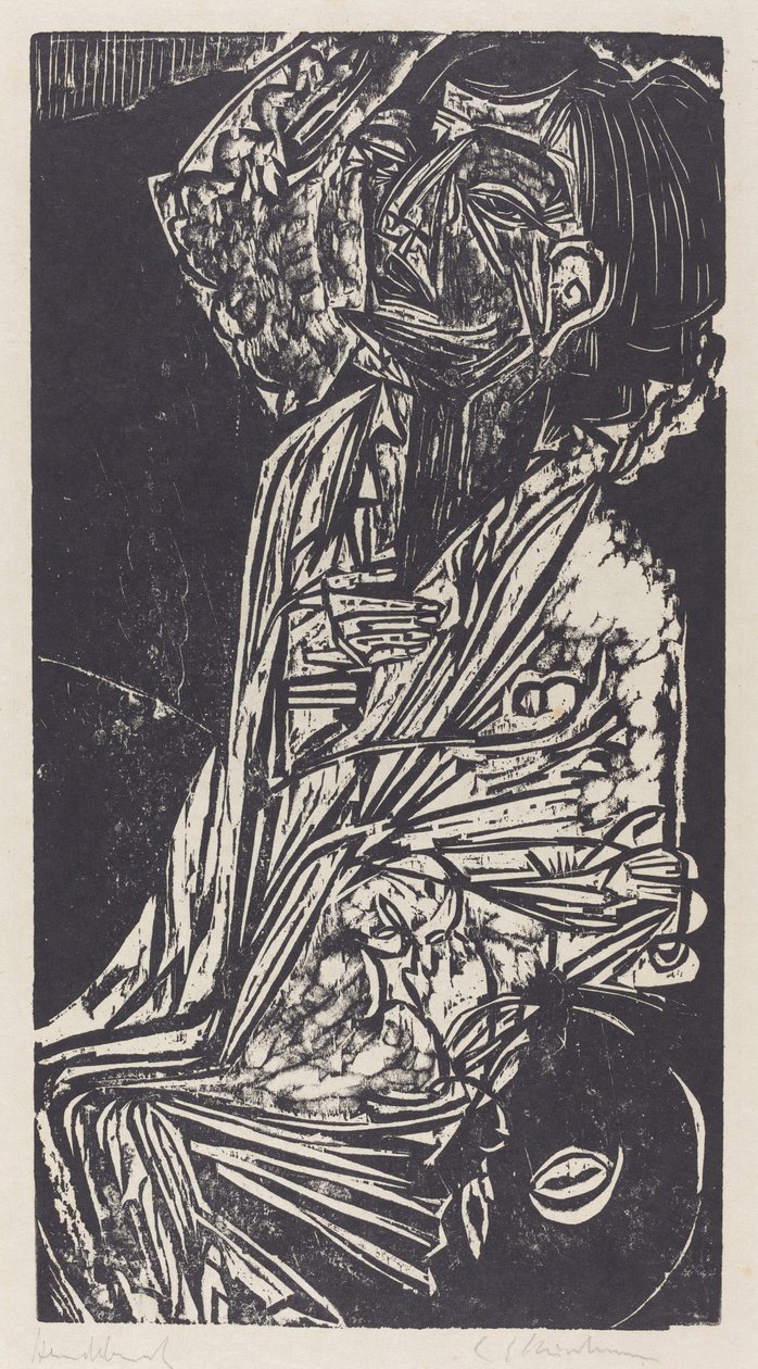 La Esposa del Profesor Goldstein de Ernst Ludwig Kirchner
