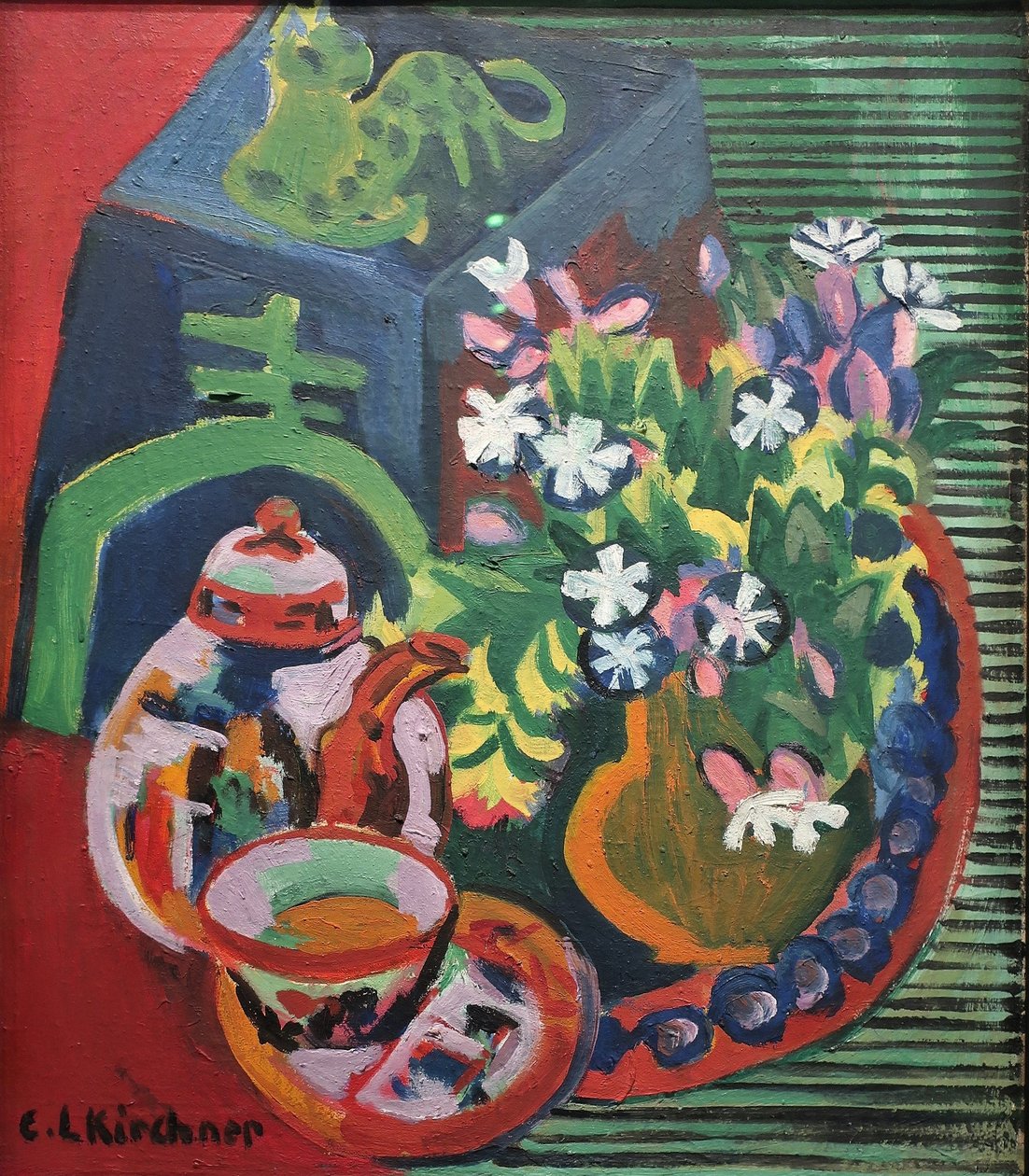 1920 Bodegón Kirchner de Ernst Ludwig Kirchner
