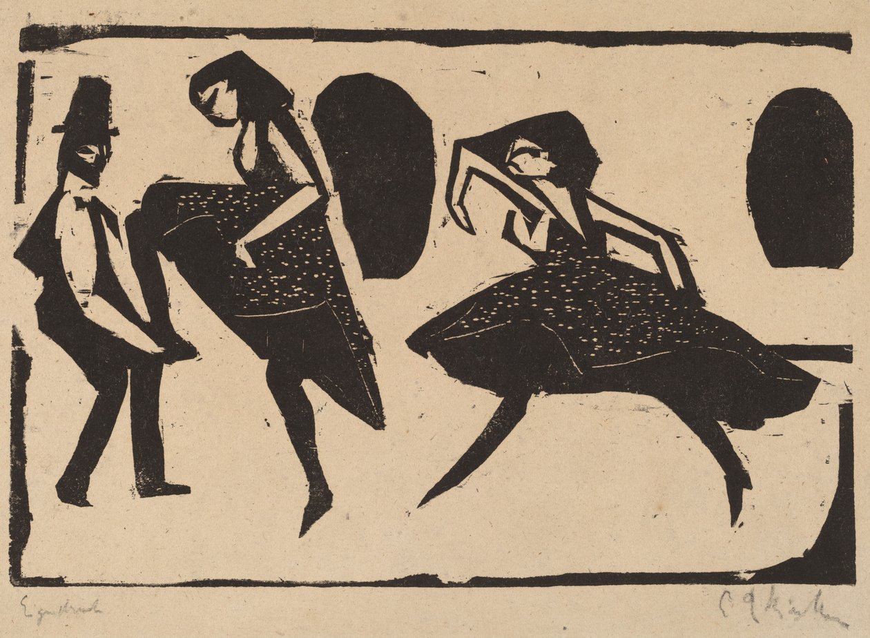 Danza Acrobática de Ernst Ludwig Kirchner