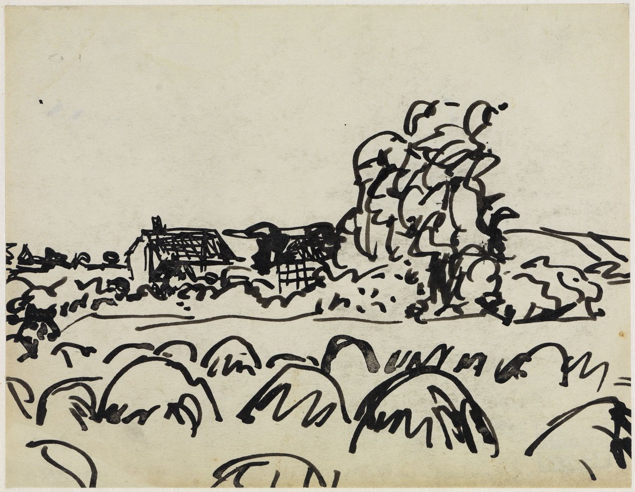 Granja en Fehmarn de Ernst Ludwig Kirchner