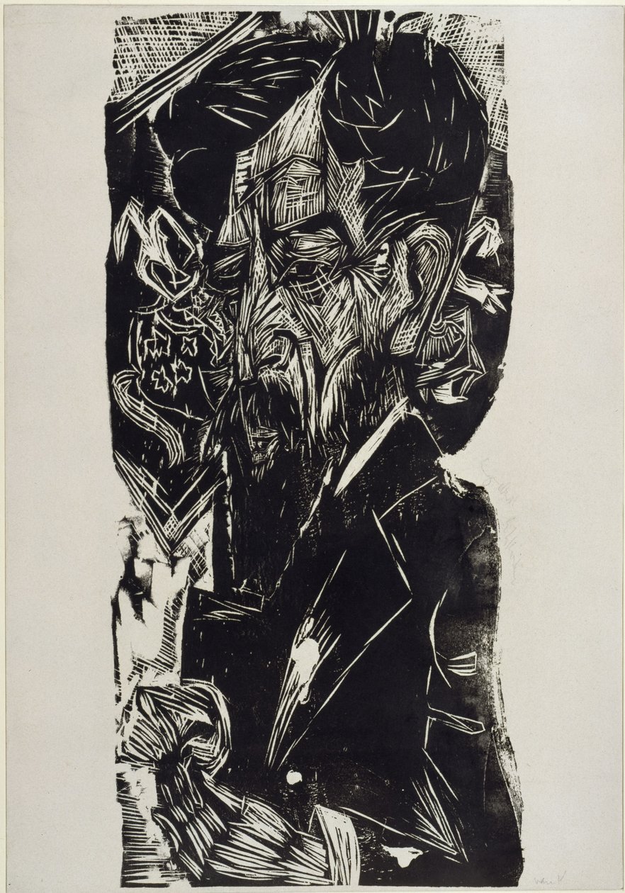 Retrato de Van Vloten de Ernst Ludwig Kirchner