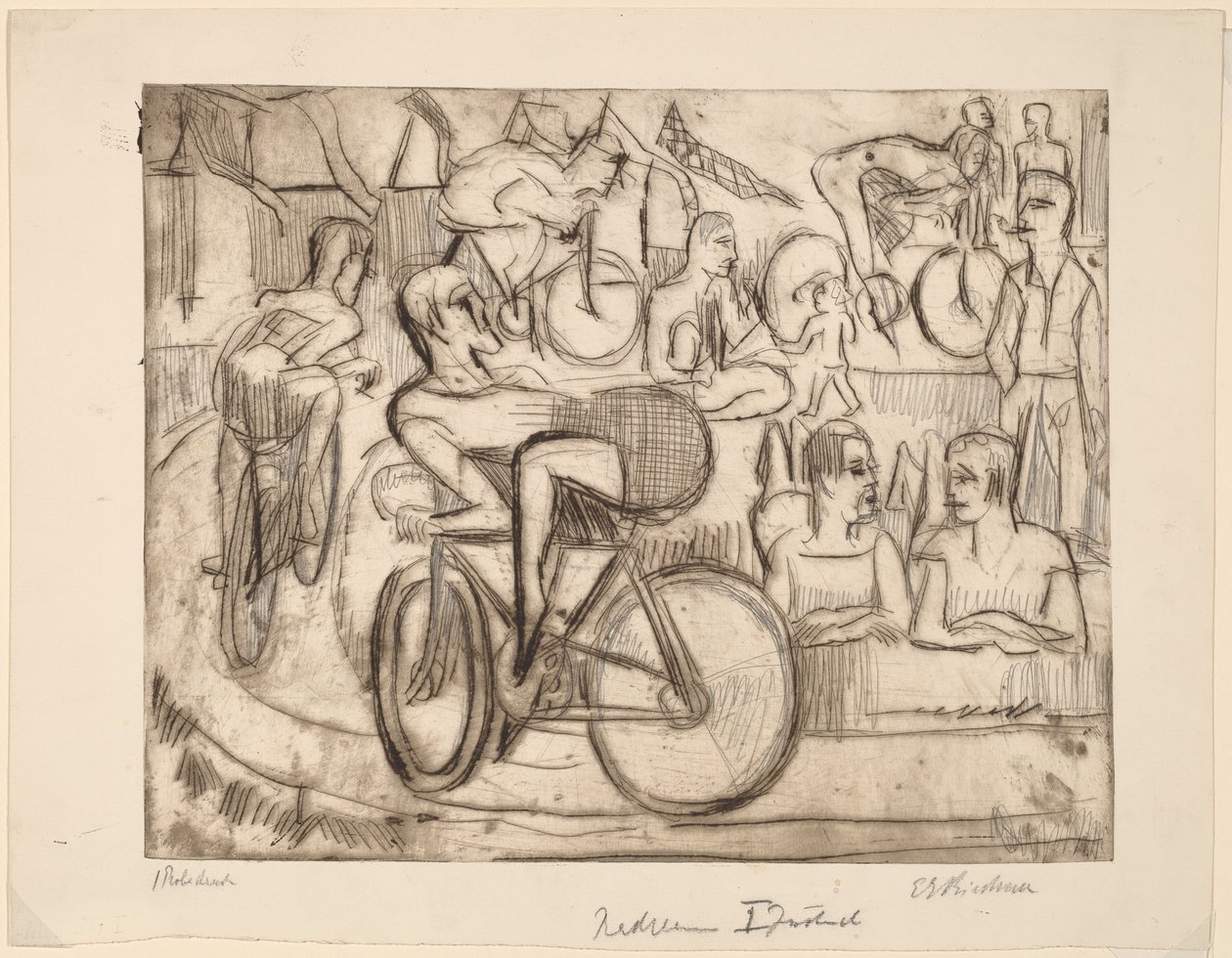 Carrera de Ciclismo de Ernst Ludwig Kirchner