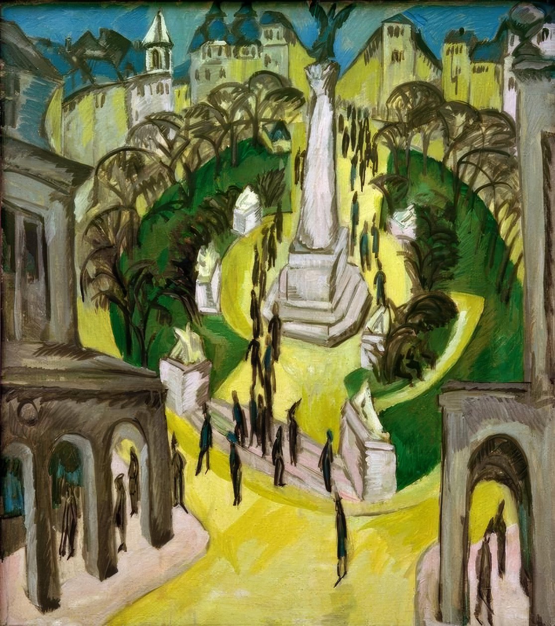 El rondel de Ernst Ludwig Kirchner