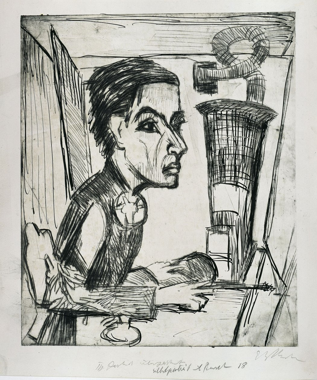 El pintor de Ernst Ludwig Kirchner