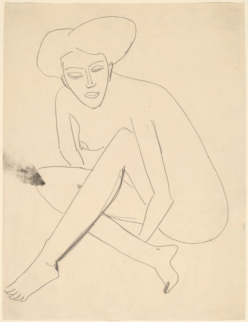 Dodo Sentado de Ernst Ludwig Kirchner