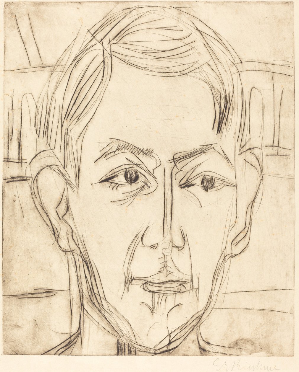 Dr. Hans Bütow de Ernst Ludwig Kirchner