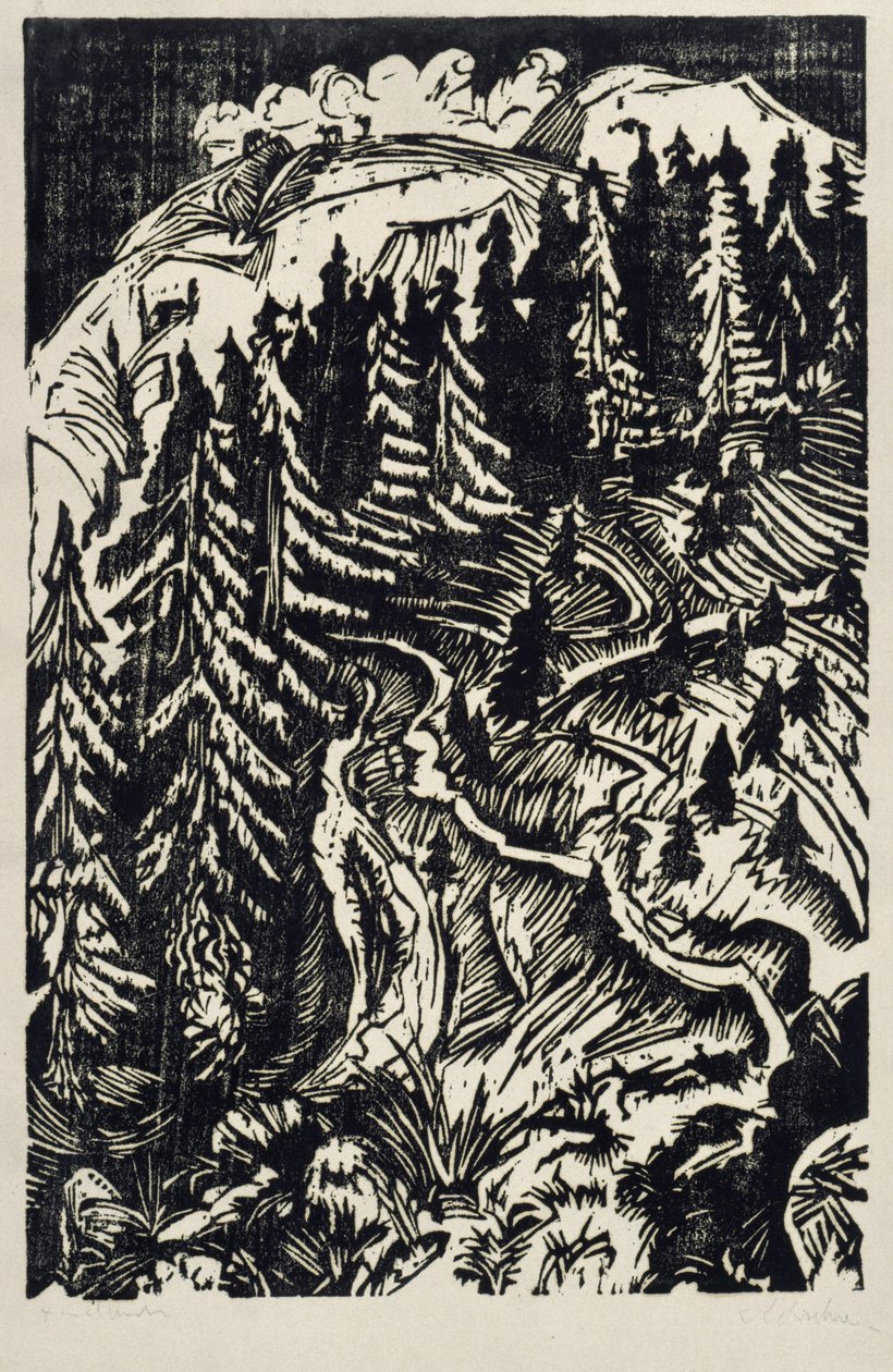 Tres caminos de Ernst Ludwig Kirchner