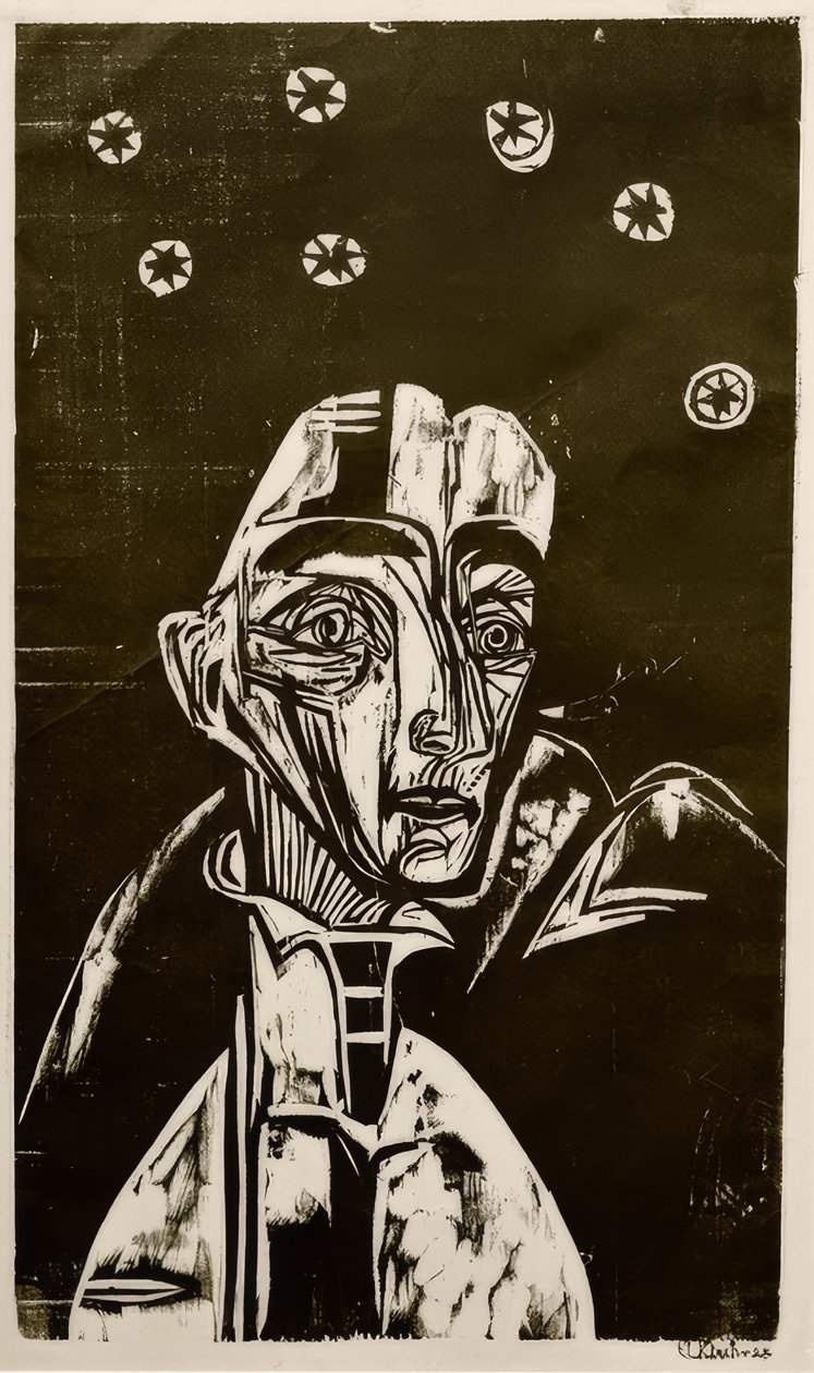 Mujer en la Noche de Ernst Ludwig Kirchner