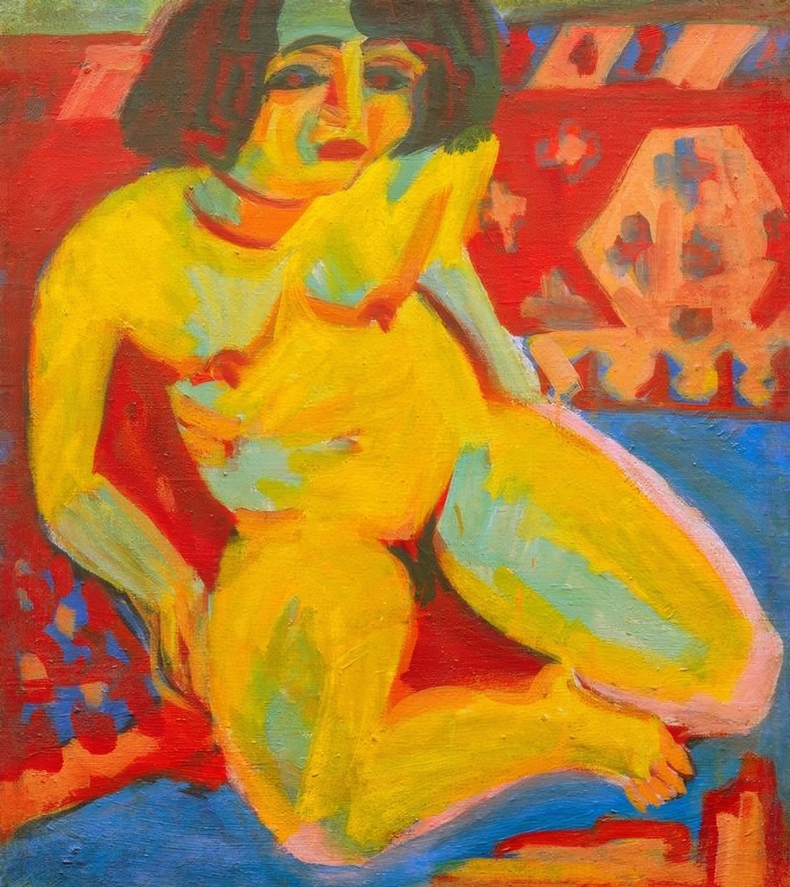 Desnudo femenino (Dodo) de Ernst Ludwig Kirchner