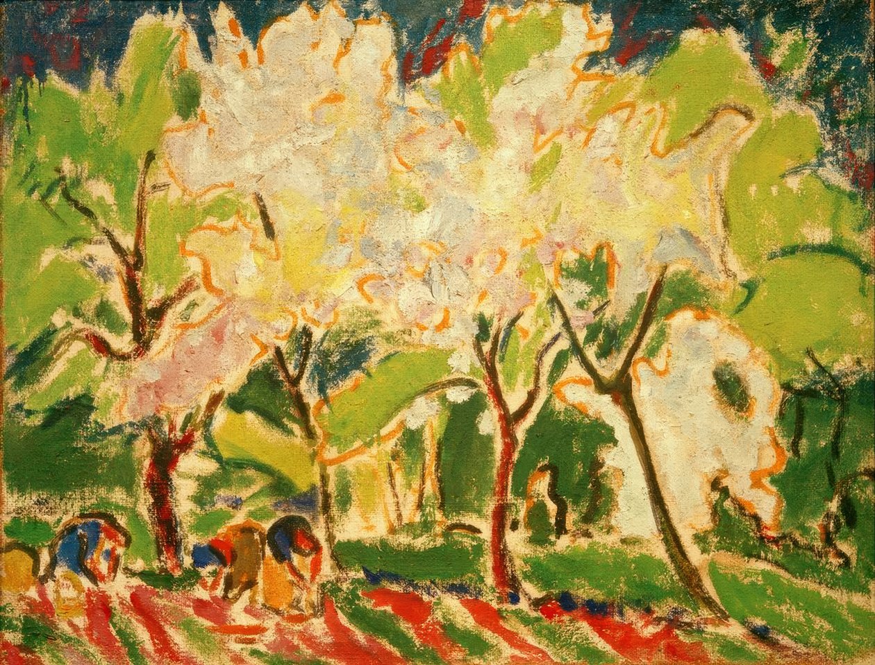 Paisaje de primavera de Ernst Ludwig Kirchner