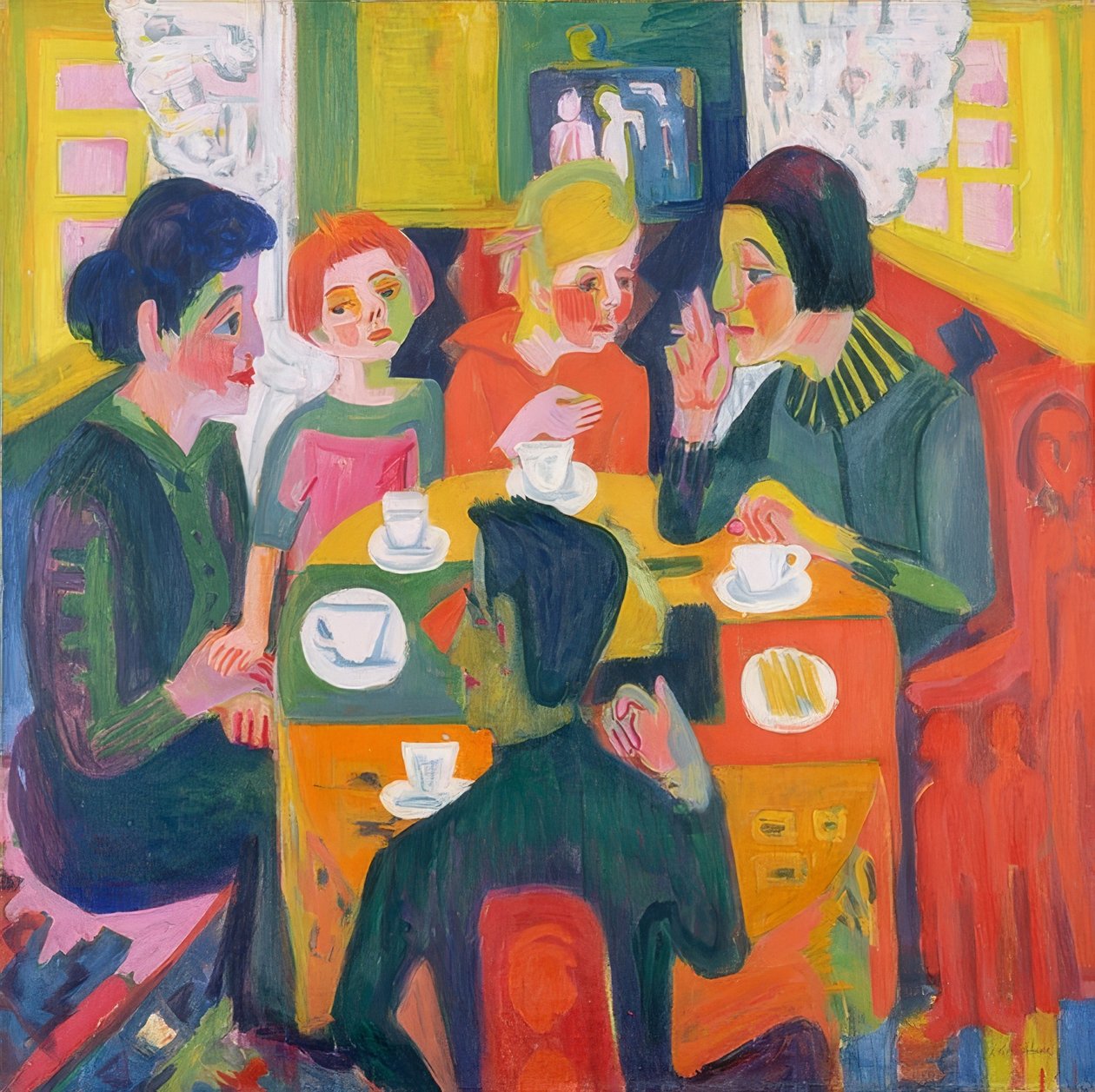 Mesa de café de Ernst Ludwig Kirchner